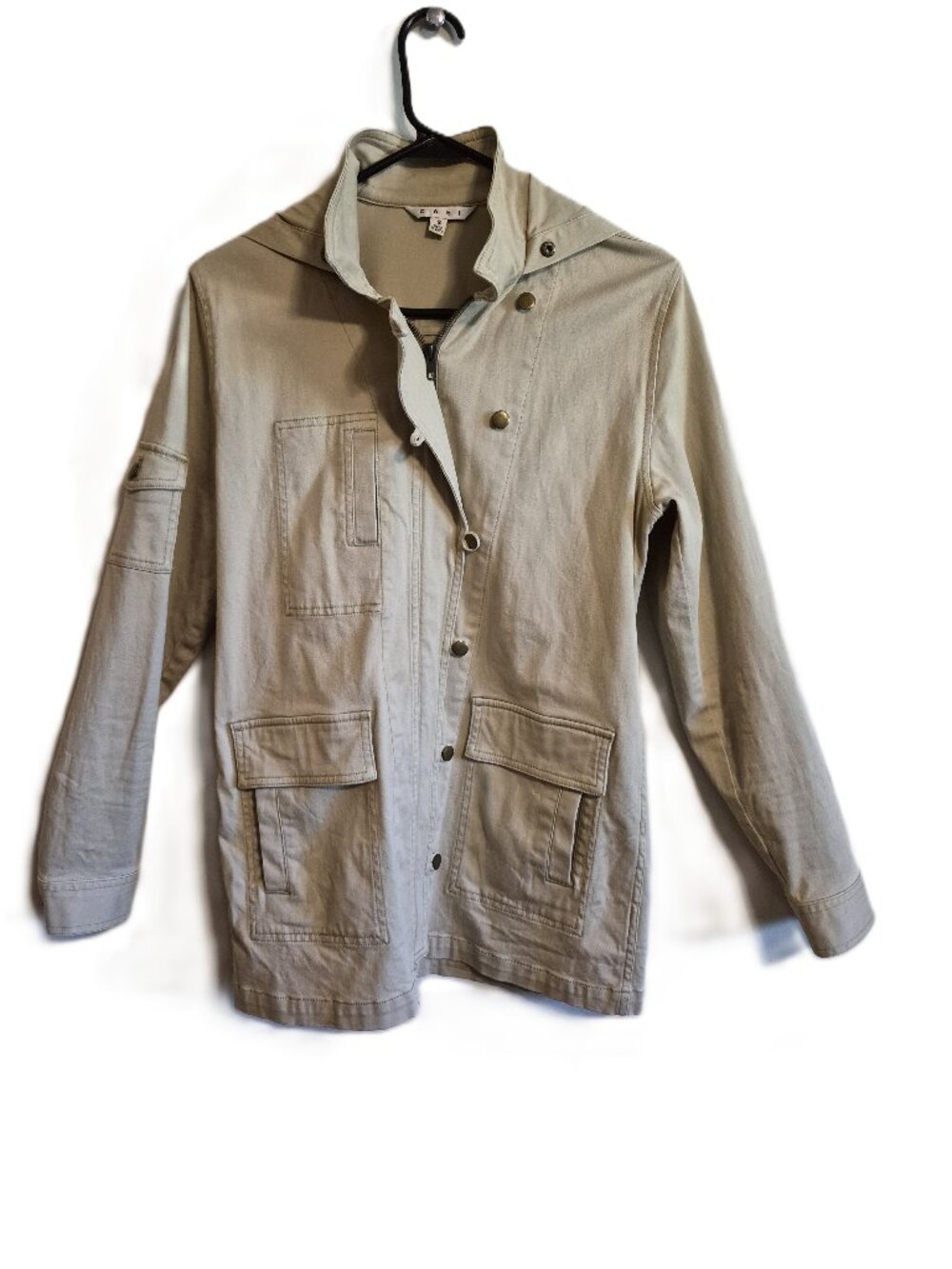 Cabi Crossroads Utility Collard Hooded Jacket